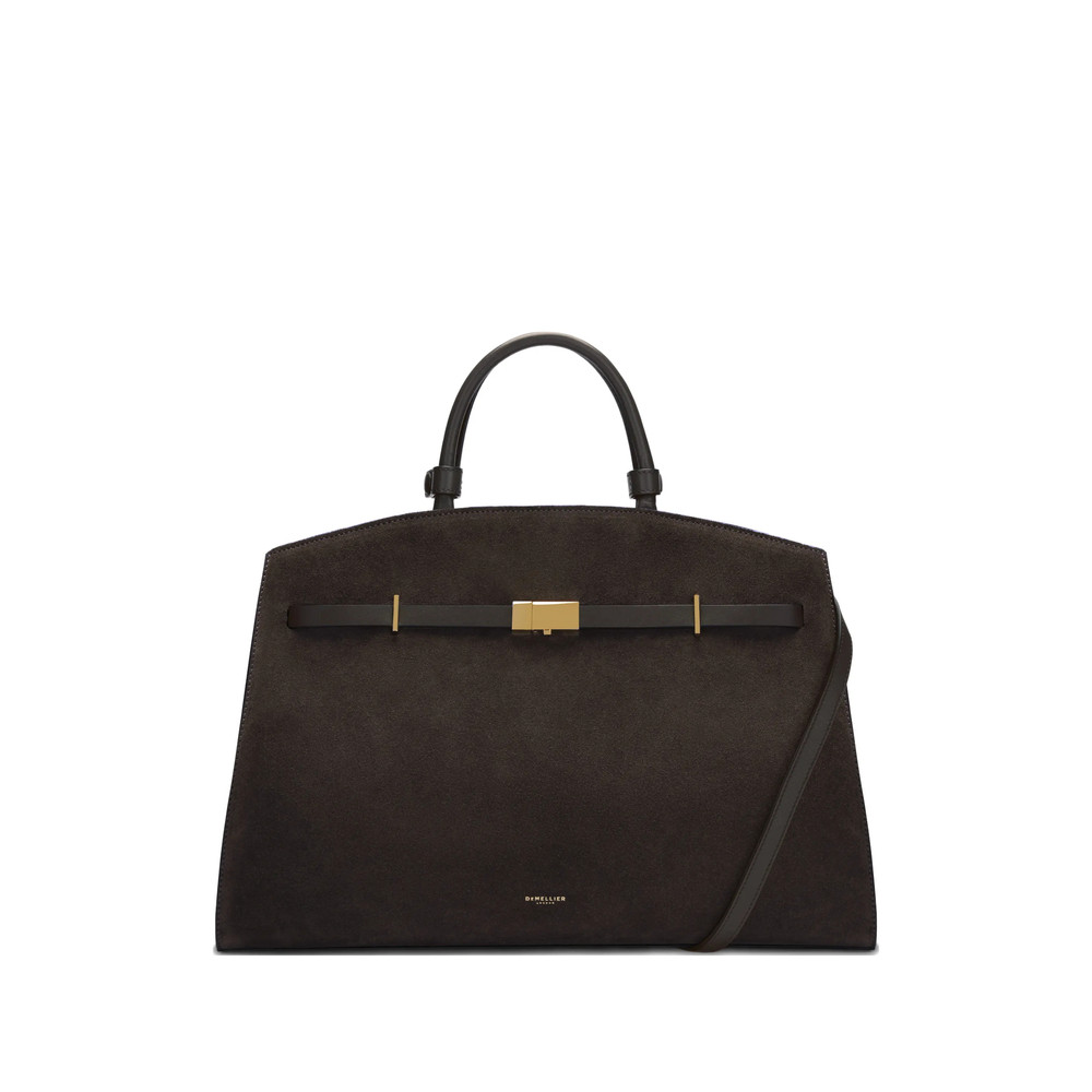 Demellier The Hudson Brown Tote Bag