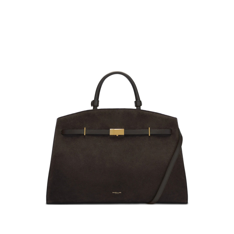 Demellier The Hudson Brown Tote Bag