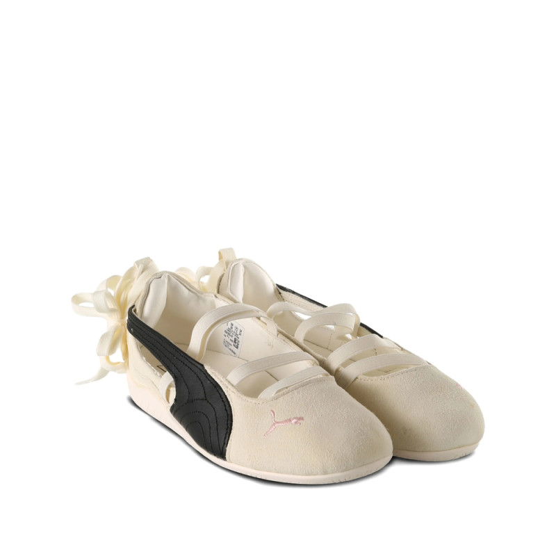 Puma X Rosé Speedcat Bow-detail Ballet Flats