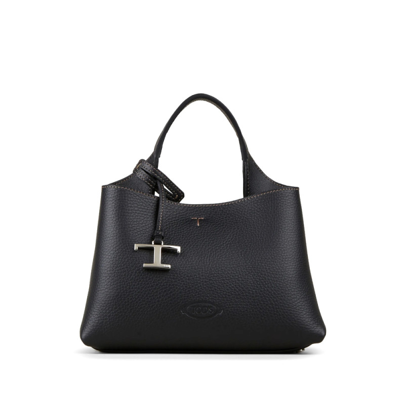 Tod's Logo-pendant Leather Tote Bag