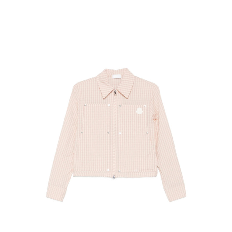 Moncler Gingham-pattern Buttoned Shirt