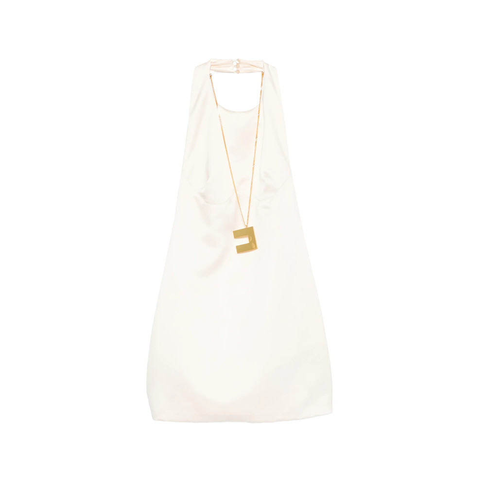 Elisabetta Franchi Halterneck Mini Dress