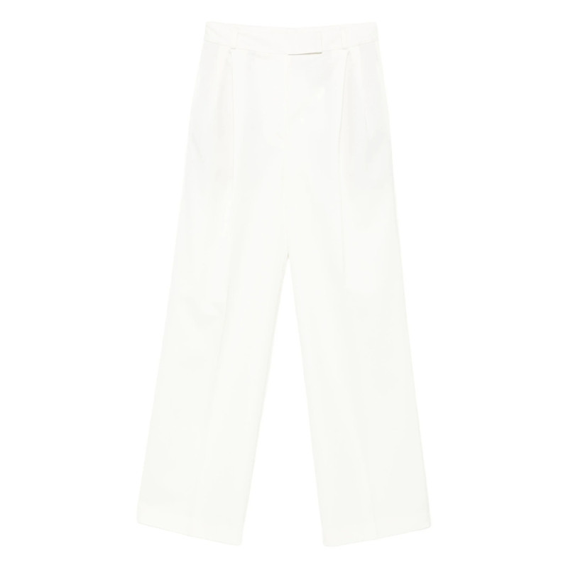 Rohe Pleated Wool-blend Trousers