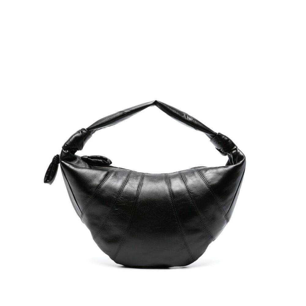 Lemaire Large Fortune Croissant Leather Shoulder Bag