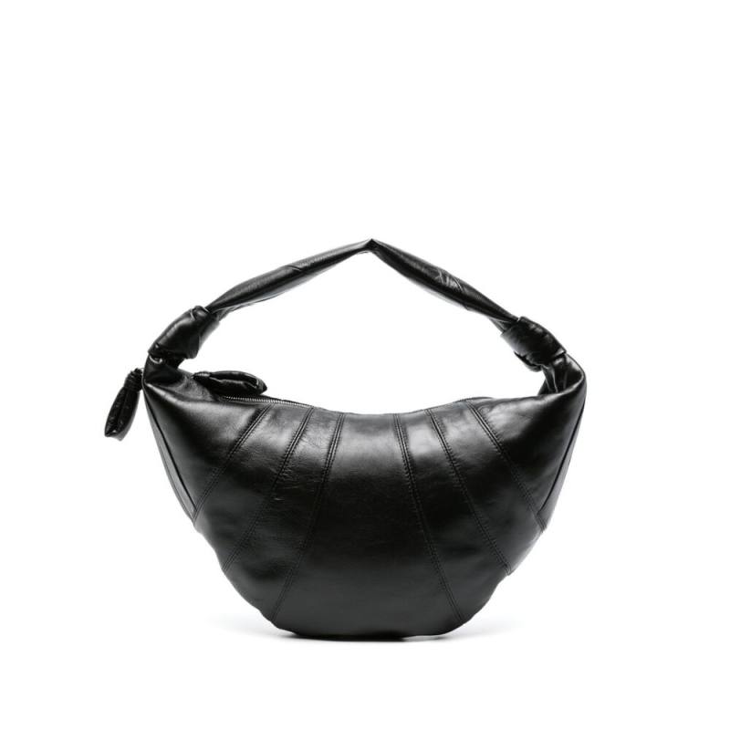Lemaire Large Fortune Croissant Leather Shoulder Bag