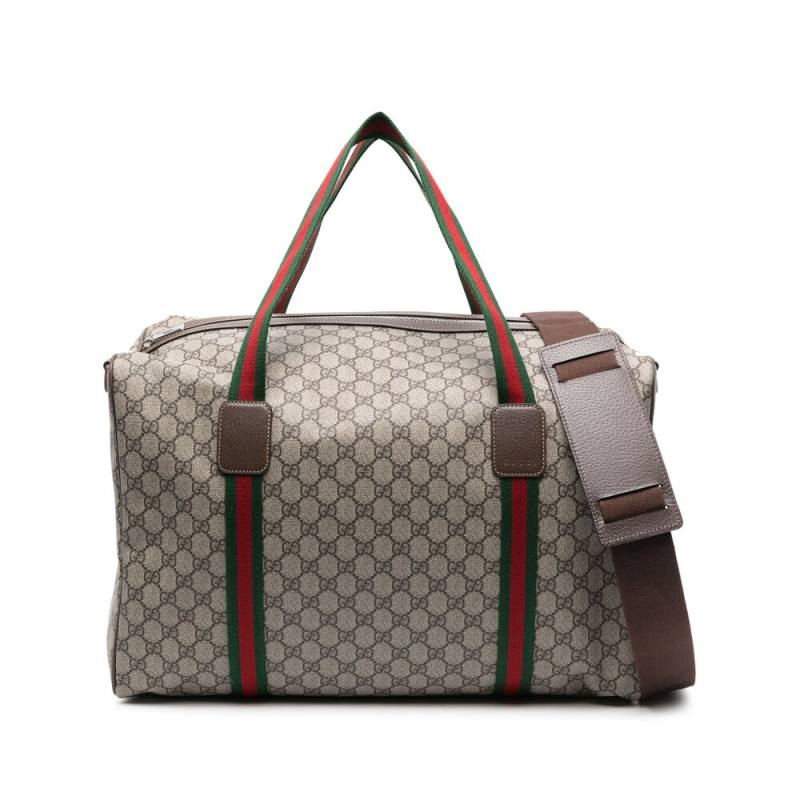 Gucci Large Web-stripe Holdall