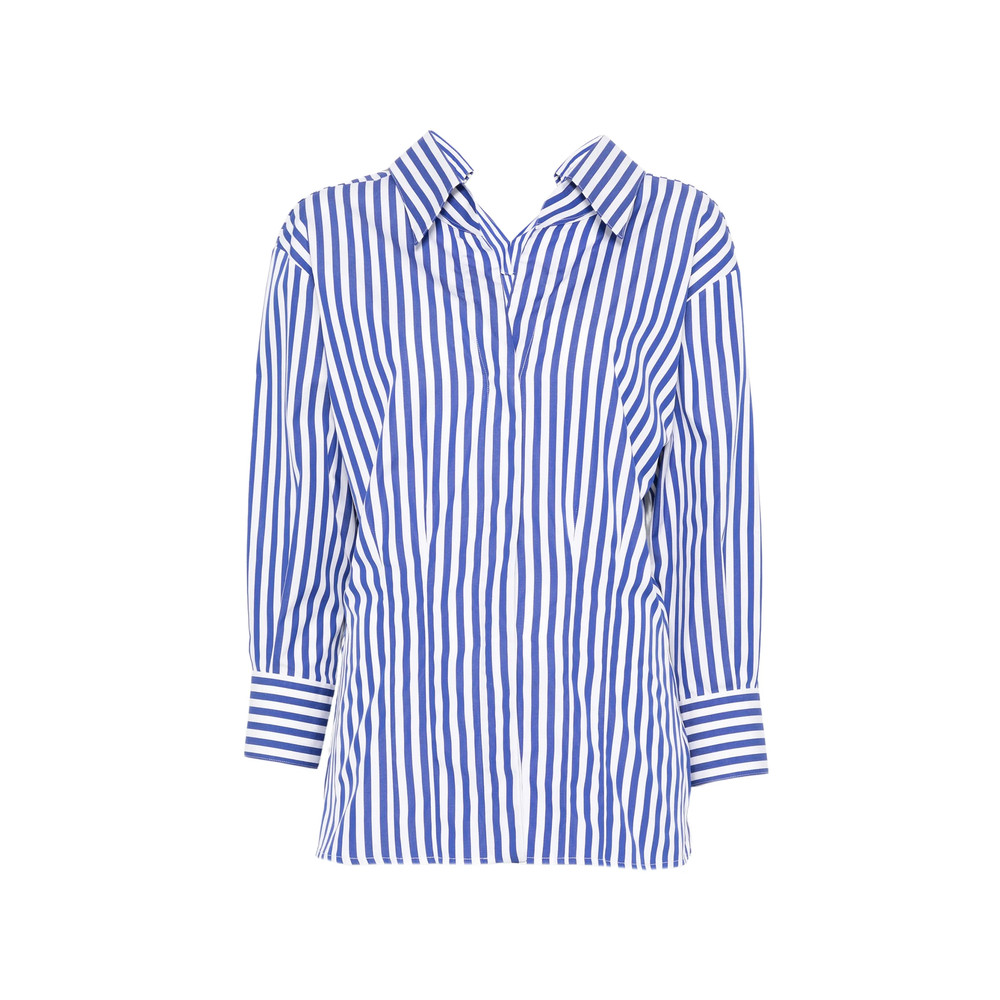 Givenchy Striped V-neck Shirt
