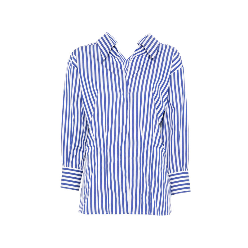 Givenchy Striped V-neck Shirt