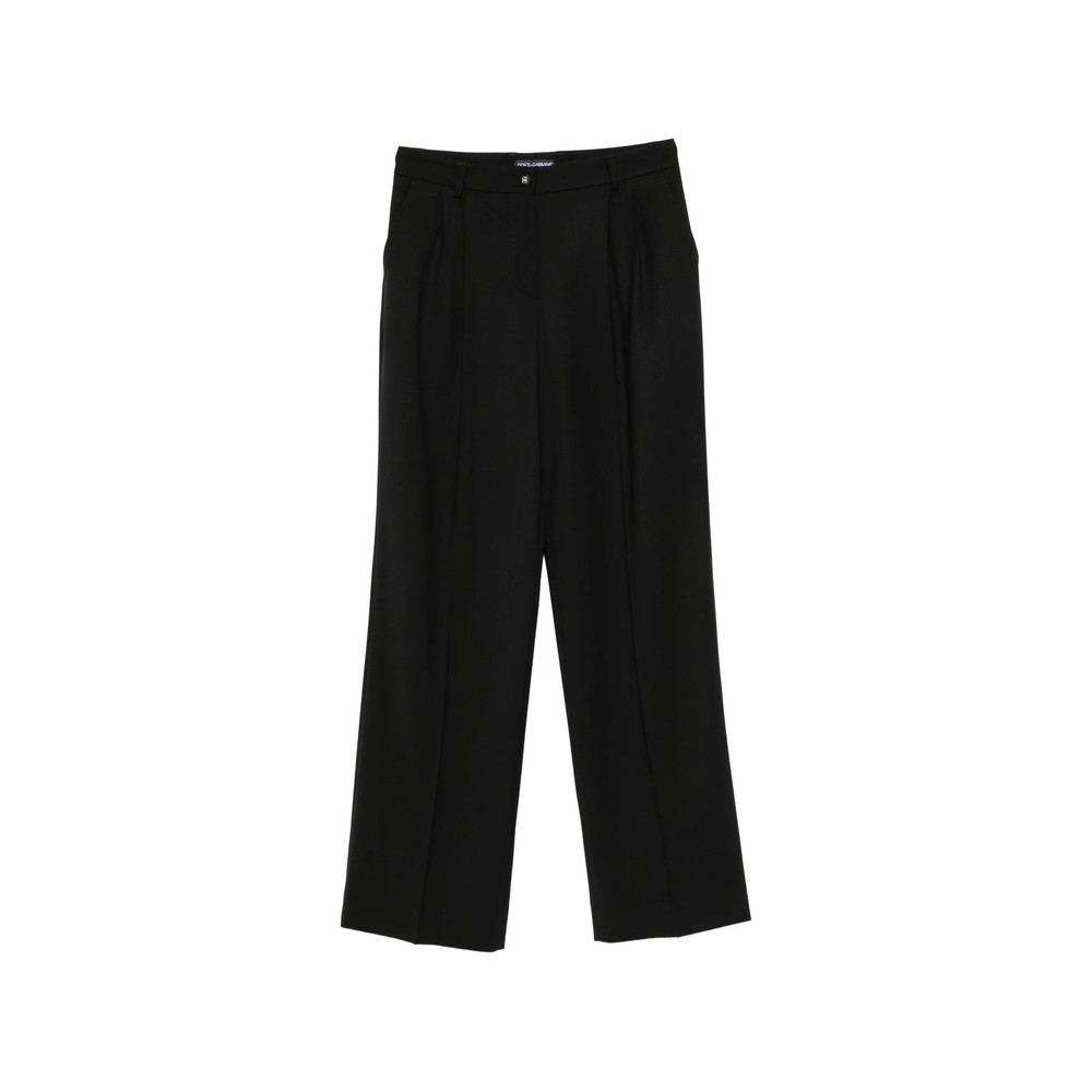 Dolce & Gabbana Pleated Wide-leg Trousers