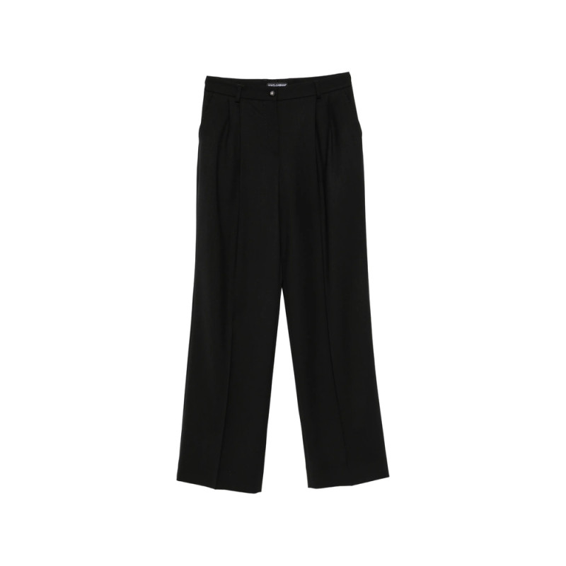 Dolce & Gabbana Pleated Wide-leg Trousers