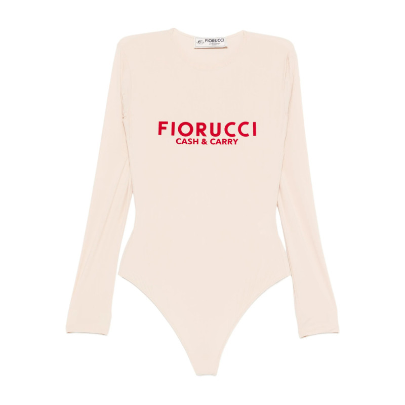 Fiorucci Logo-print Long-sleeve Bodysuit