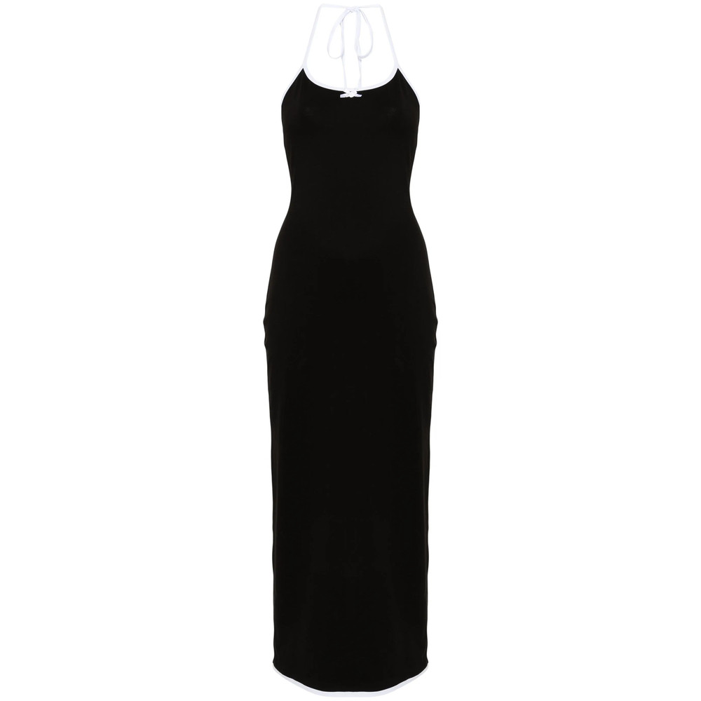 Rowen Rose Contrast-trim Maxi Dress