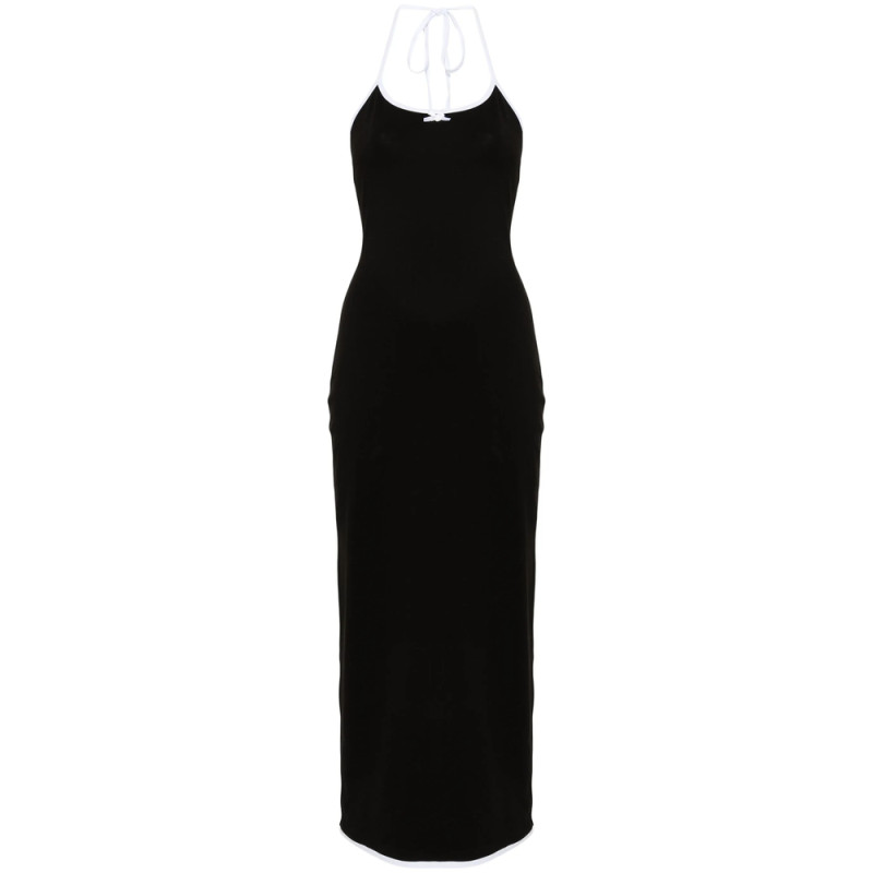 Rowen Rose Contrast-trim Maxi Dress