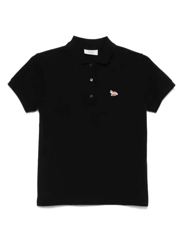 Baby Fox-patch polo top