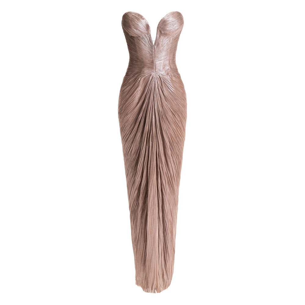 Maria Lucia Hohan Alessandra Strapless Maxi Dress