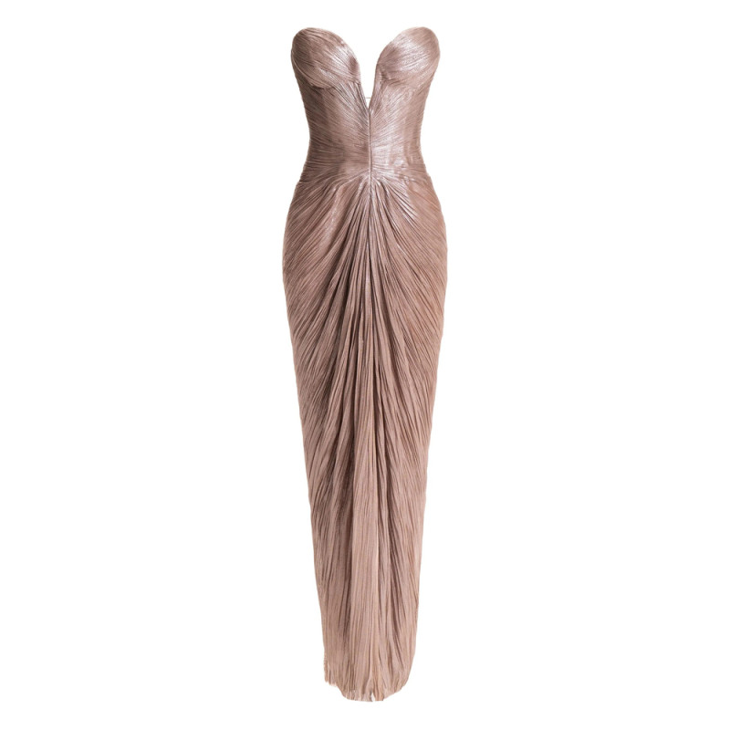 Maria Lucia Hohan Alessandra Strapless Maxi Dress