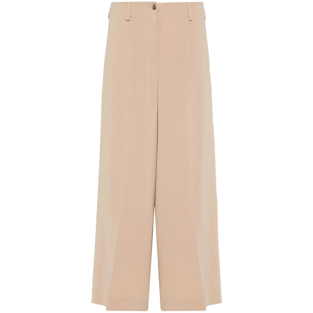 Alberto Biani Cropped Palazzo Pants