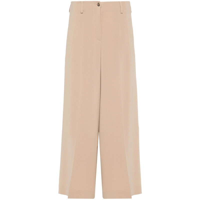Alberto Biani Cropped Palazzo Pants