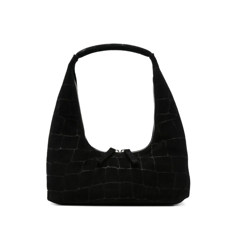 Margesherwood Crocodile-effect Suede Tote Bag