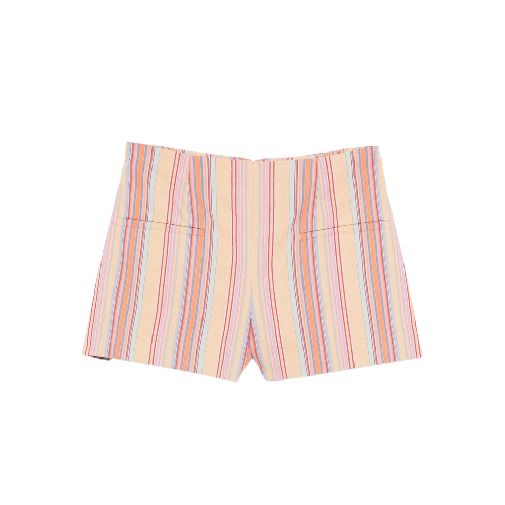 Faithfull The Brand Striped Pocket Shorts