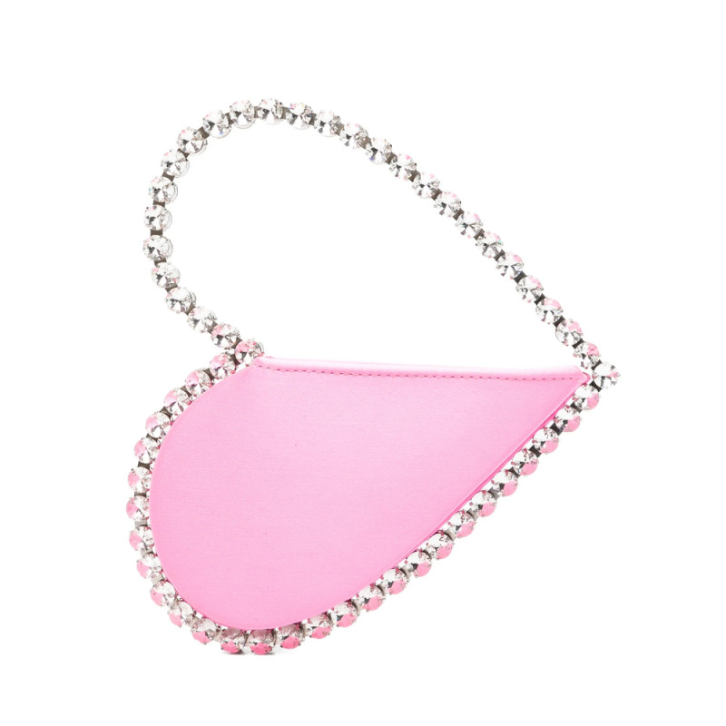 L'alingi Love Heart Crystal Clutch Bag