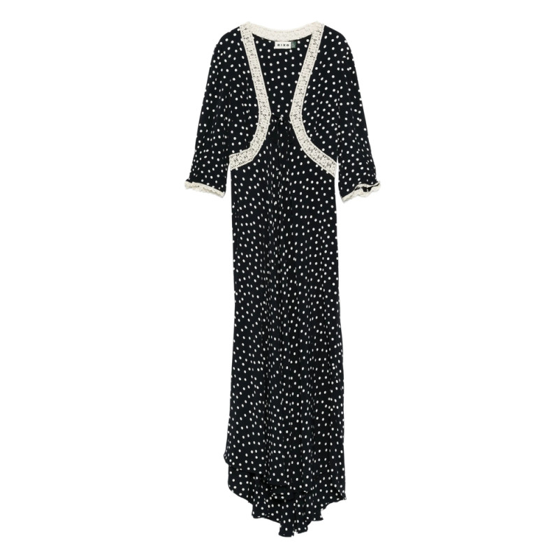 Rixo Dotted Lace Dress