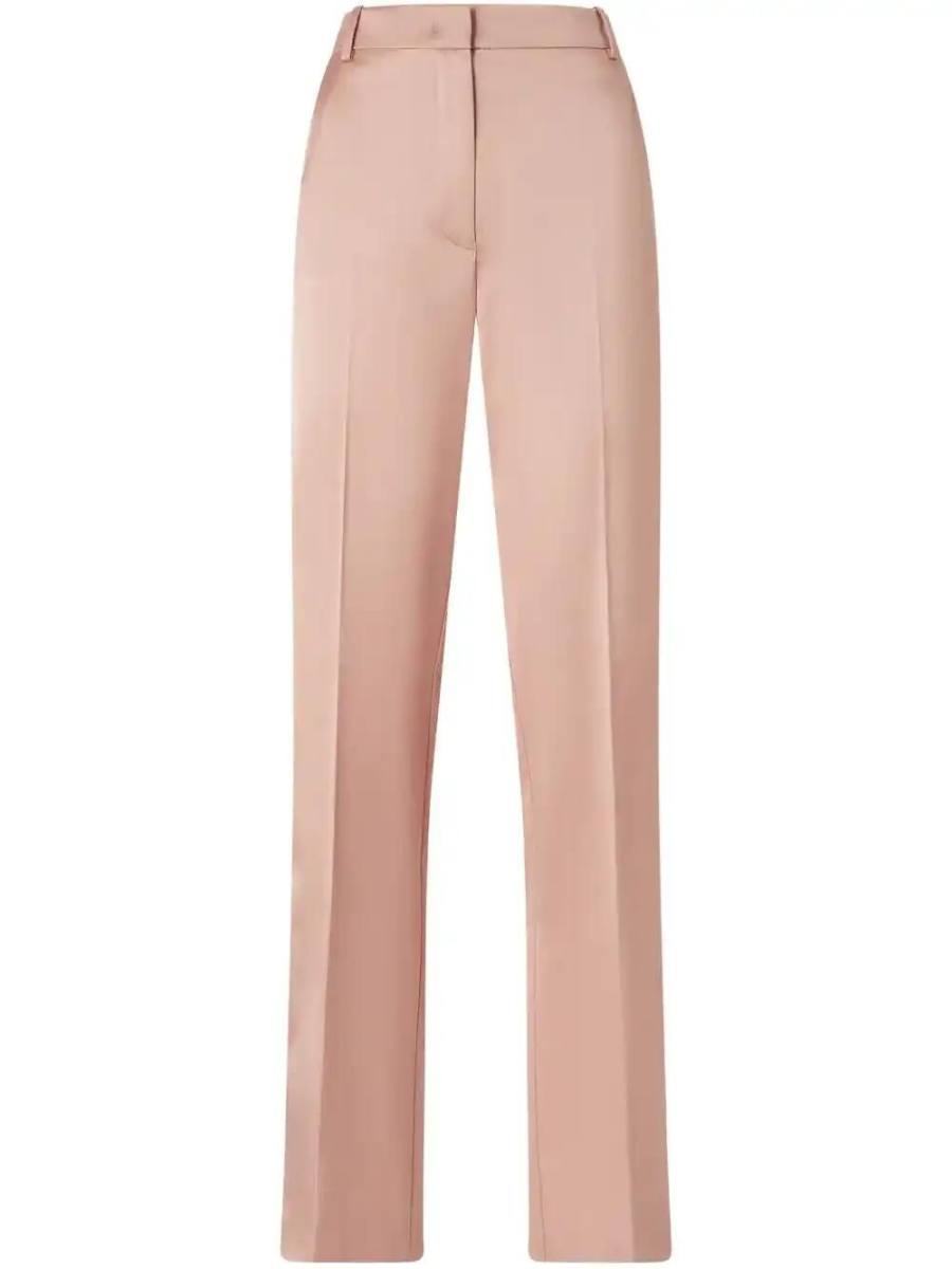 straight-leg trousers