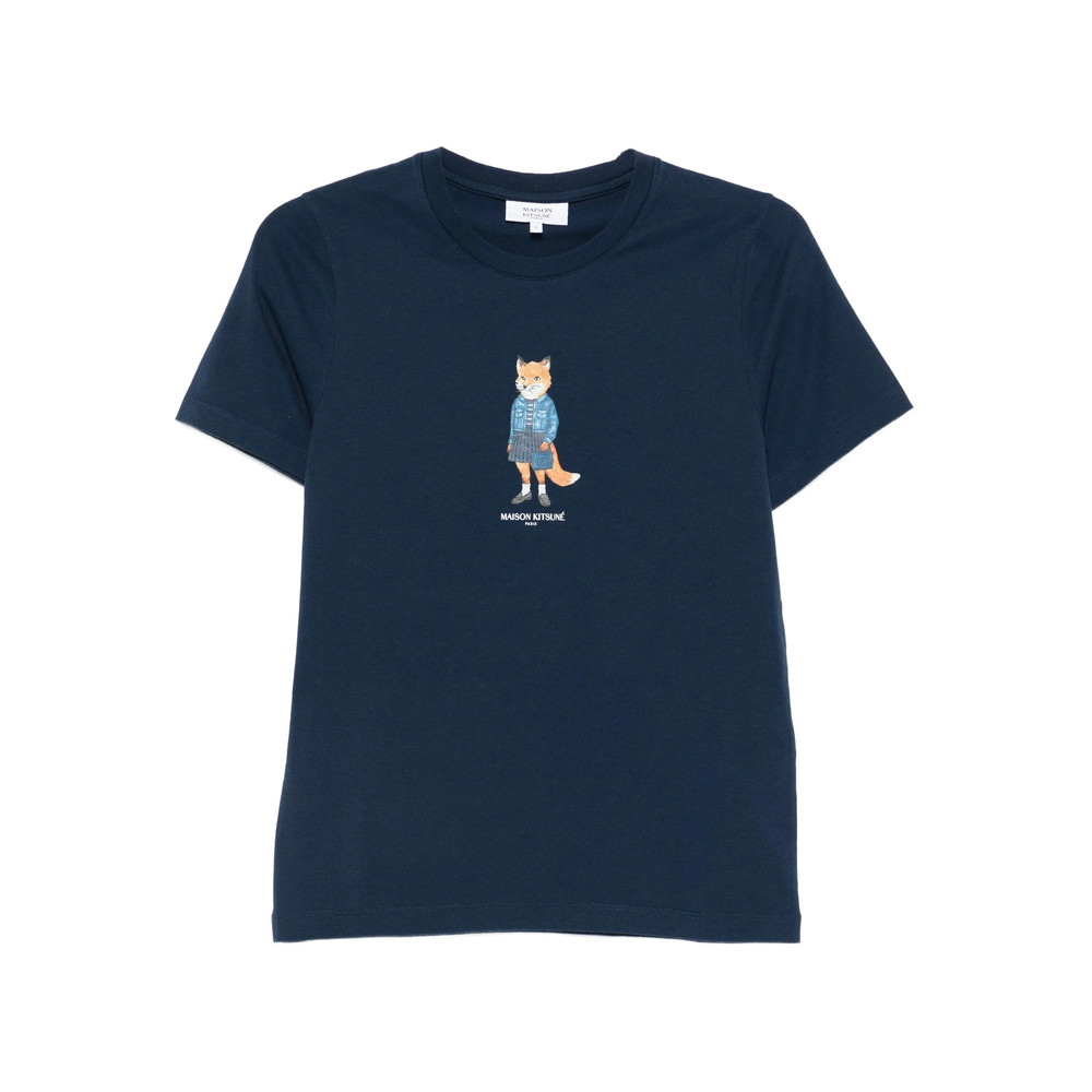 Maison Kitsuné Dressed Fox Print T-shirt