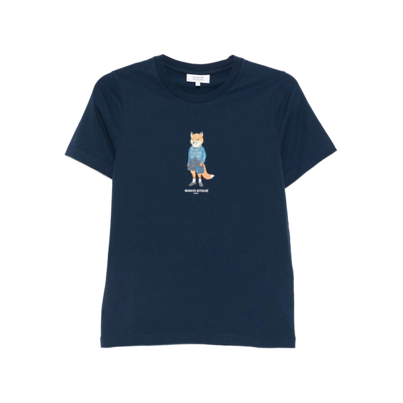 Maison Kitsuné Dressed Fox Print T-shirt