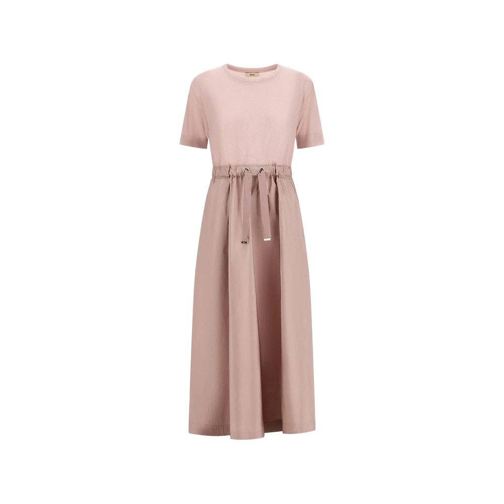 Herno Drawstring-waist Midi Dress