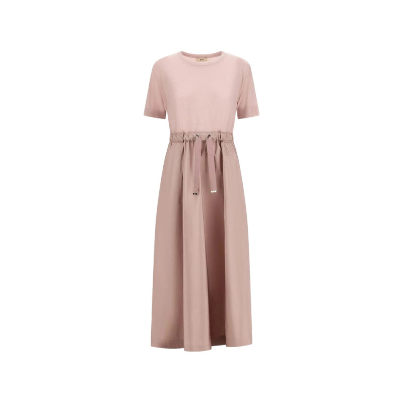 Herno Drawstring-waist Midi Dress