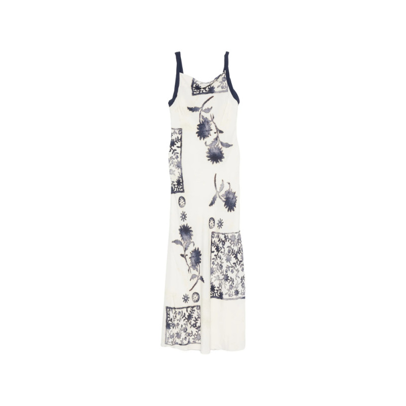 Sir. Floral-print Cowl-neck Maxi Dress