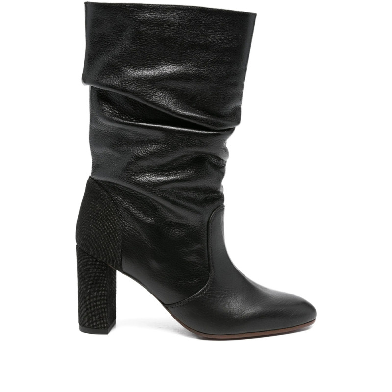 Chie Mihara 90mm Eychel Slouch Leather Boots
