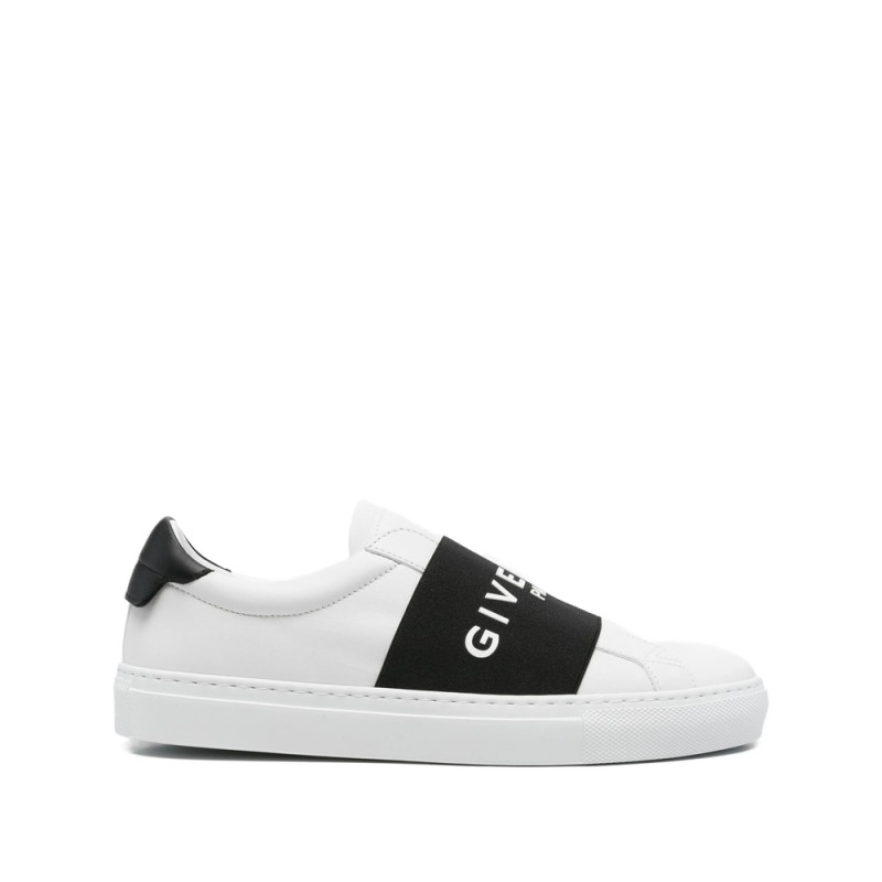 Givenchy Strap-detail Leather Sneakers