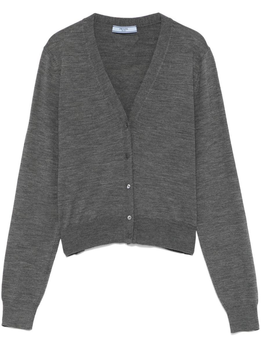 virgin-wool cardigan