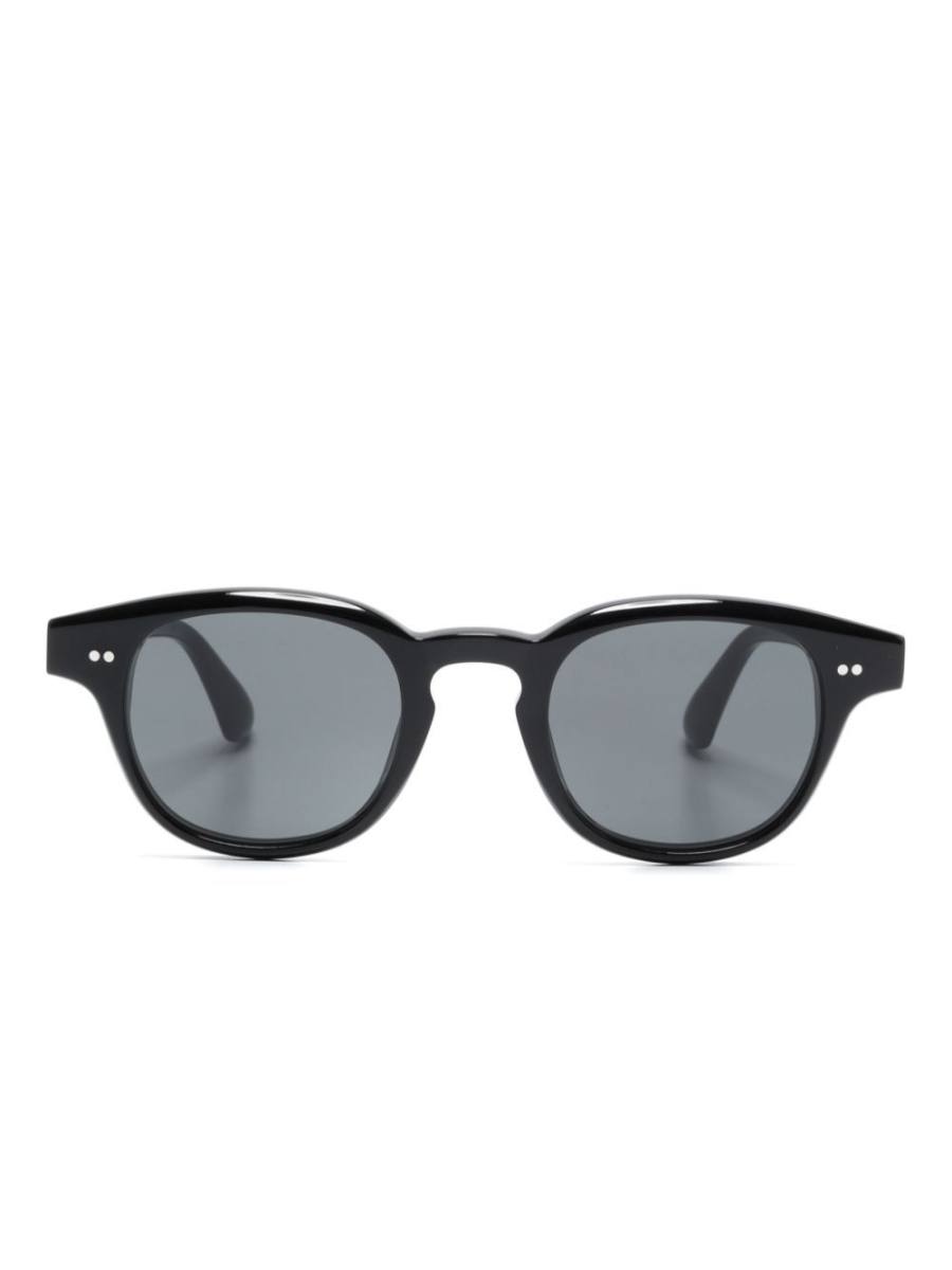 01 round-frame sunglasses