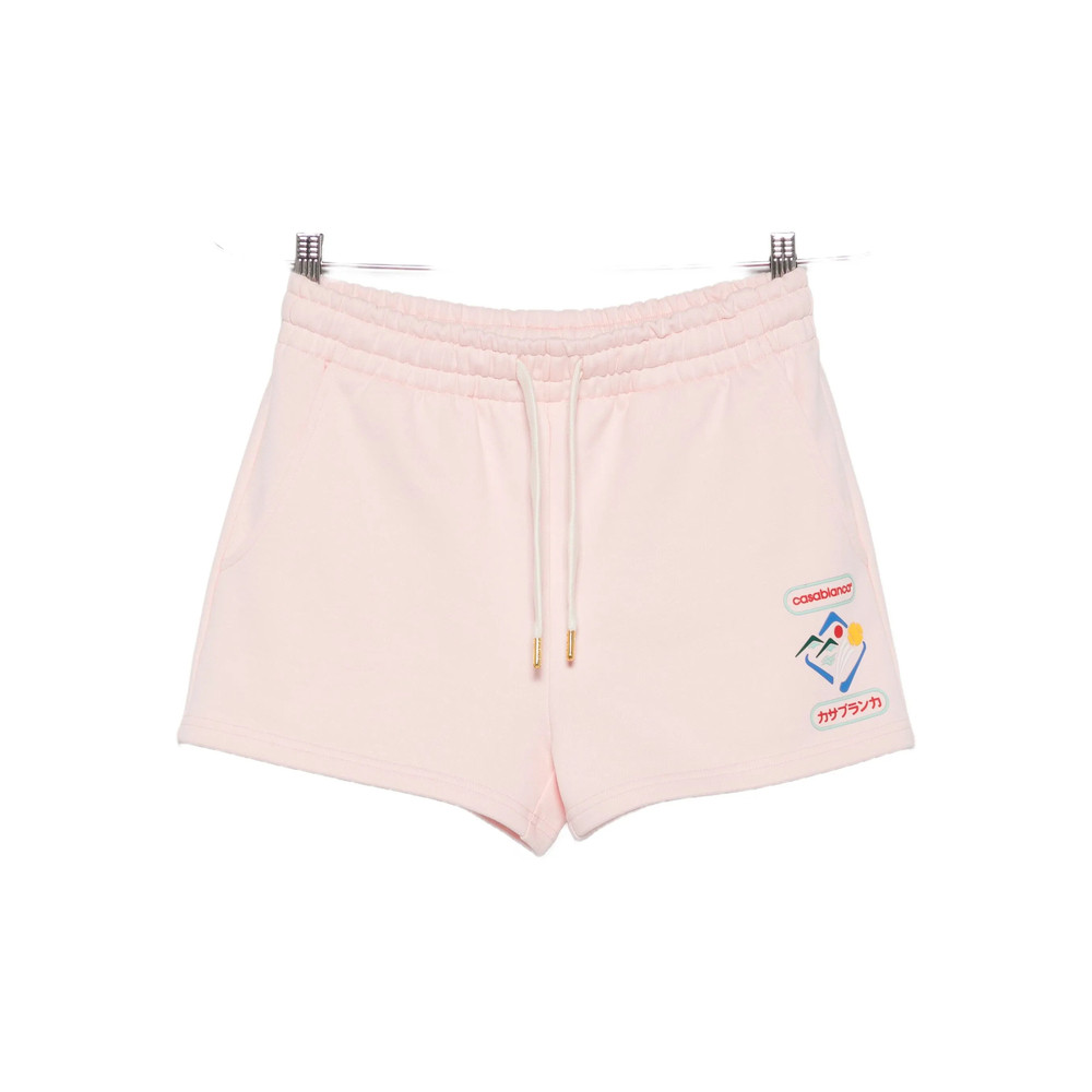 Casablanca Montaigne Logo-print Drawstring Shorts
