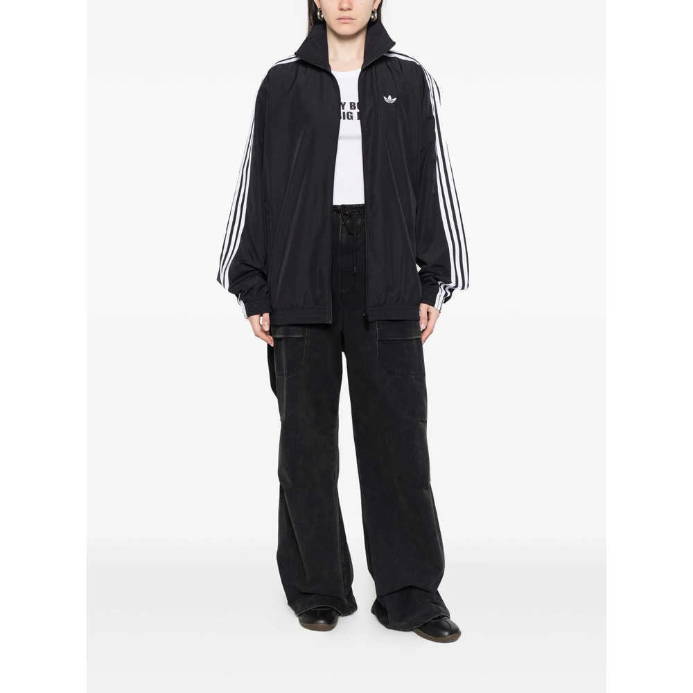 Adidas Logo-detail Zip Sweatshirt