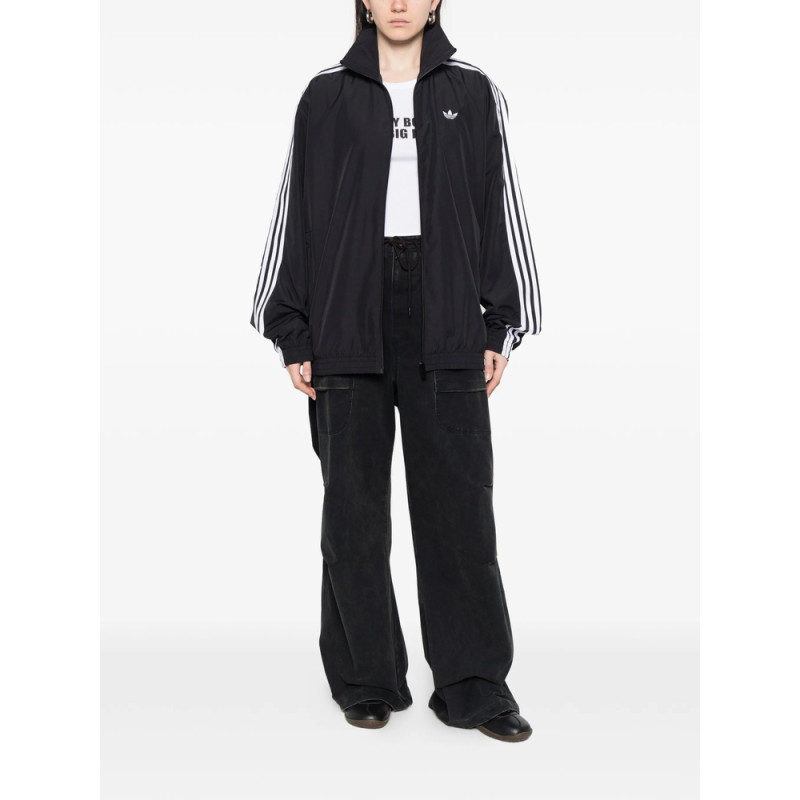 Adidas Logo-detail Zip Sweatshirt