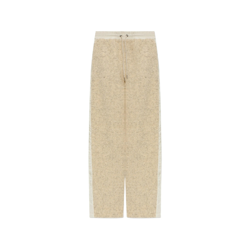 Moncler Bouclé-knit Wide-leg Trousers