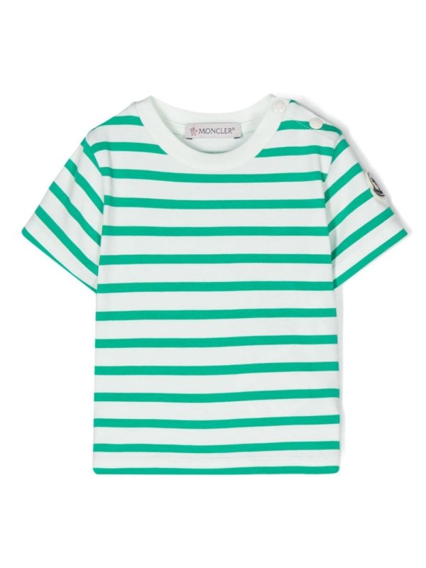 striped cotton T-shir