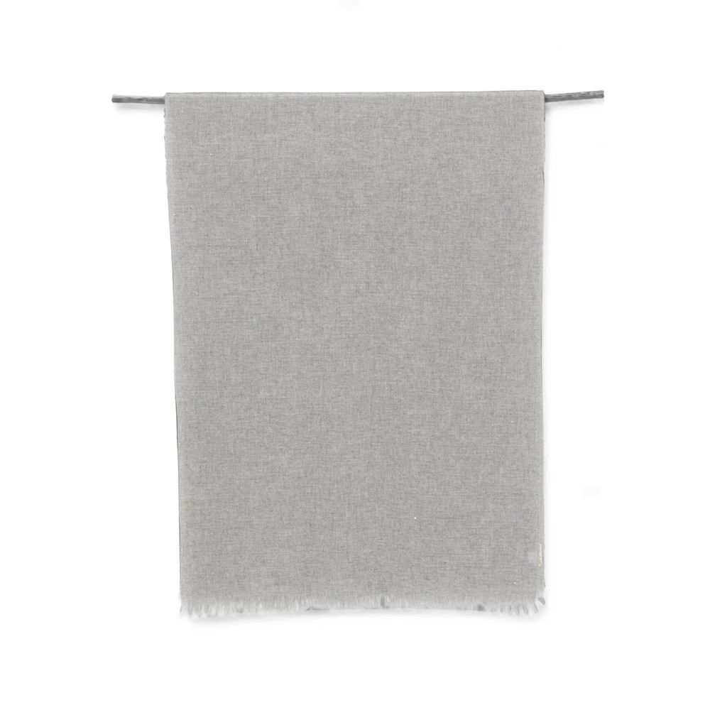 D'aniello Sequin-embellished Frayed Scarf