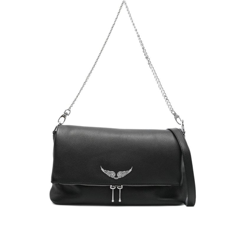Zadig & Voltaire Rock Crystal-wing Shoulder Bag