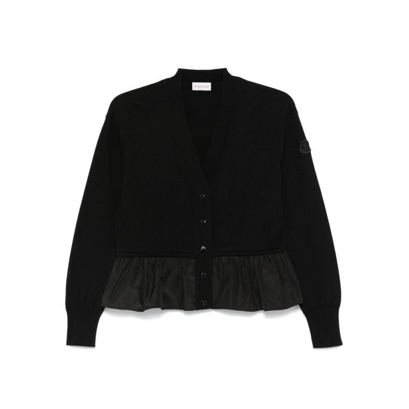 Moncler Peplum-hem Cardigan