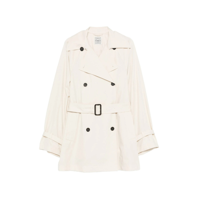 Toteme Belted Double-breasted Trench Coat