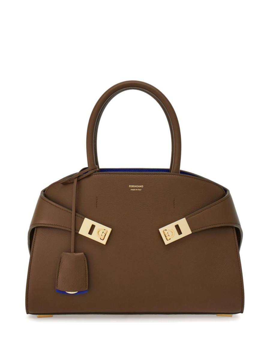 small Hug leather tote bag