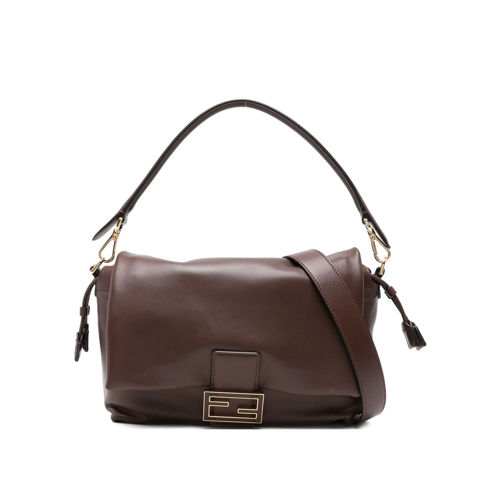 Fendi Medium Mamma Baguette Leather Tote Bag