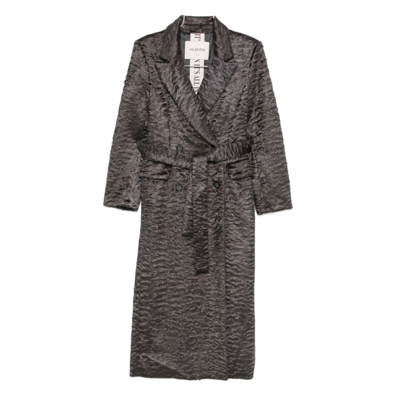 Valentini 1972 Belted Fur Coat