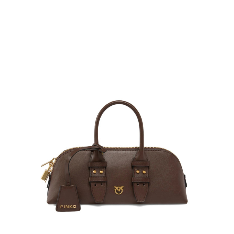 Pinko Leather Top-handle Tote Bag