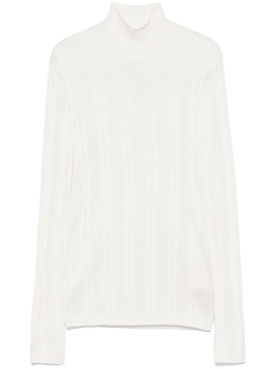 turtleneck silk sweater